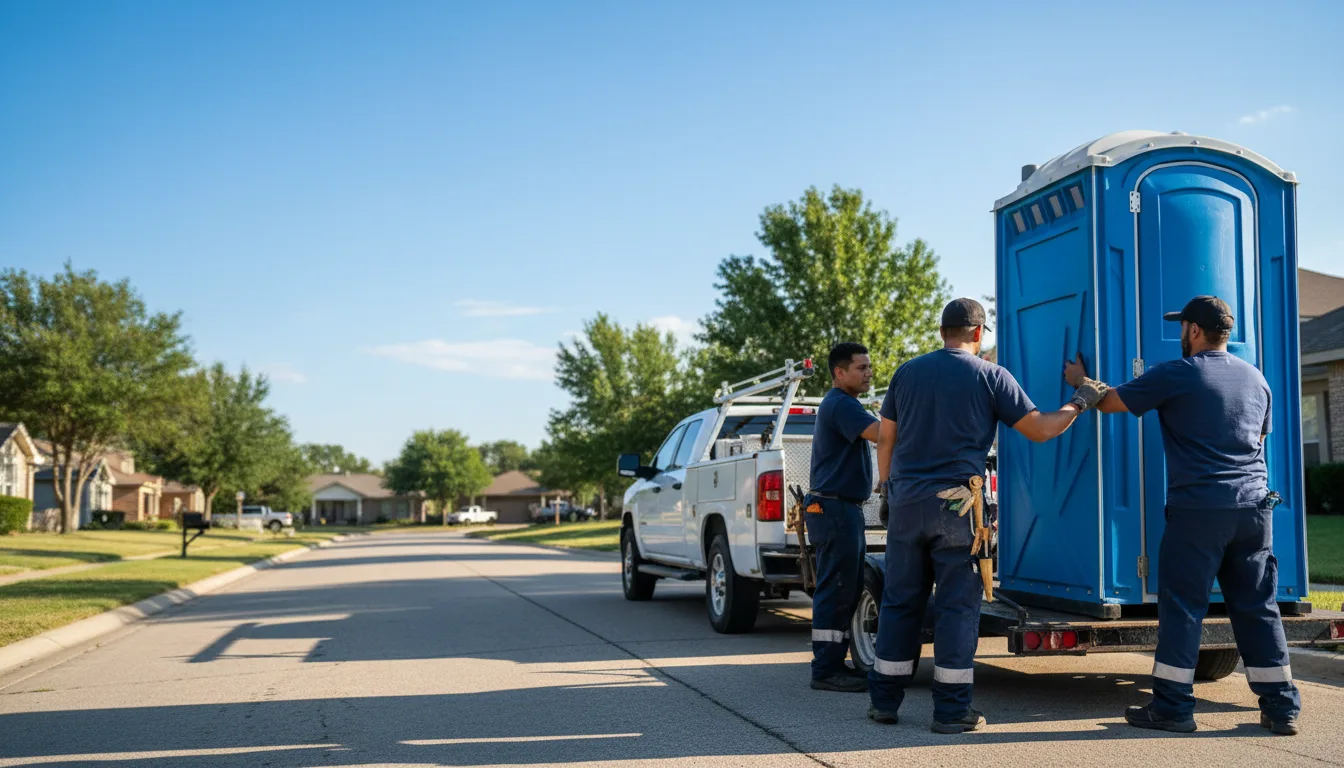 Portable Toilet Rental in Plain Dealing, LA near me
